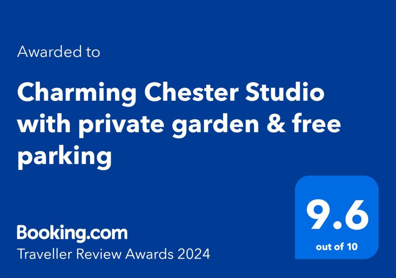 Charming Chester Studio With Private Garden & Free Parking מראה חיצוני תמונה